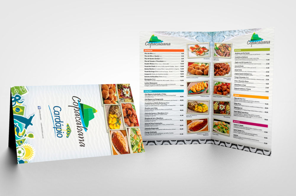 cardapio copacabana e