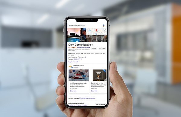 Como atrair clientes - Google Business | Agência de Marketing Digital em BH: Agência DOM
